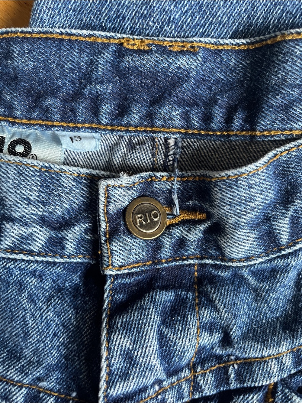 Vintage Rio 90s Balloon Jeans sz 13 - Picture 4 of 6